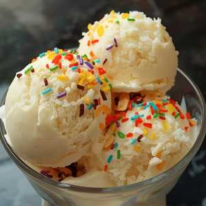 Homemade Coconut Ice Cream