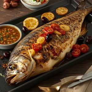Whole Grilled Branzino