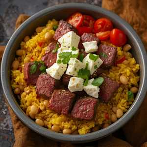Large Beef Kabob Bowl