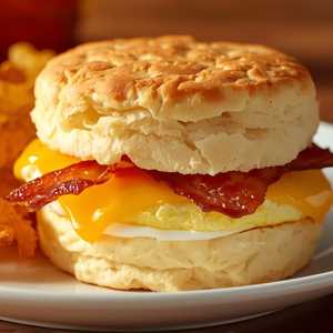 Bacon, Egg & Cheese Biscuit Meal