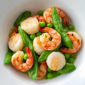 Sauteed Scallop And Shrimp
