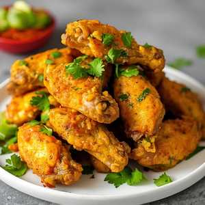Turmeric Fried Chicken Wings (8pc)