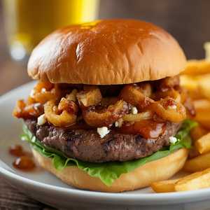 BBQ Blue Burger