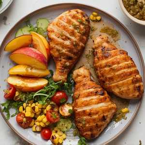 LEMON-HERB BRICK CHICKEN