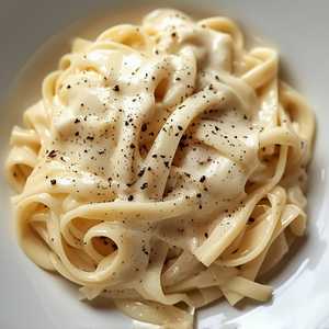 Fettuccine with Cream Sauce