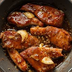 54 Marinated Pork Steak 양념목살