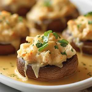 Crab Stuffed Mushrooms