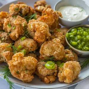 Tempura Maitake Mushrooms