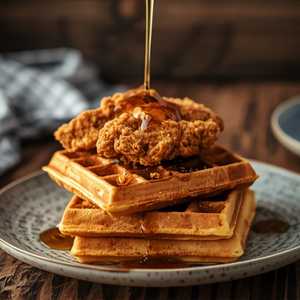 Chicken + Waffles