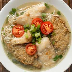 Fish Fillet Soup with Rice Noodles