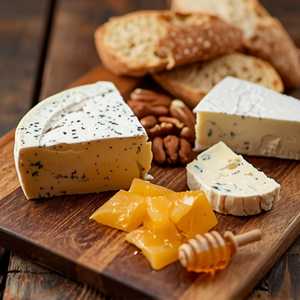 Chef's selection of 3 cheeses
