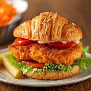 Fried Chop Sandwich