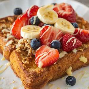 Crunchy Croissant French Toast