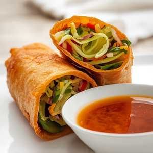 Deep Fried Spring Roll 芋丝炸春卷