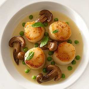 Seared Diver Scallops