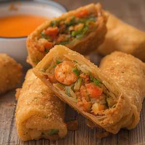 Boudin Eggrolls
