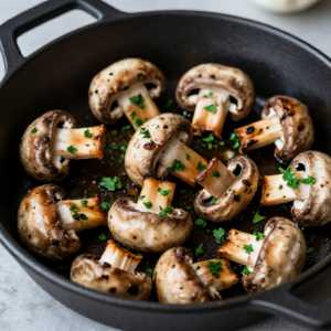 Roasted Cremini Mushrooms