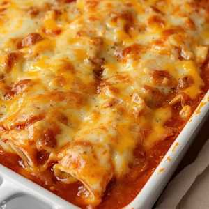 Lunch Chicken \"Casserole\" Enchiladas