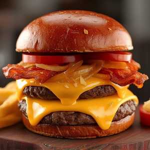 NEGRONI CHEESE BURGER