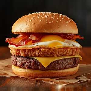 BREAKFAST BURGER