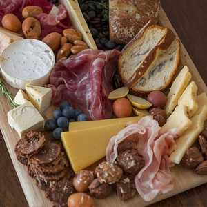 Charcuterie & Cheese Mountain Bread