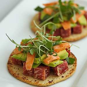 Tuna Tostadas
