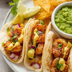 Blackened Shrimp Tacos