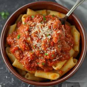 Rigatoni Bolognese