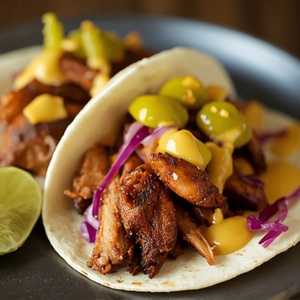 PORK CARNITAS TACOS