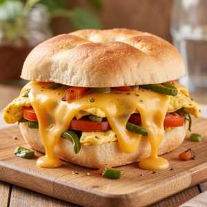 Plant-Based Egg Breakfast Sandwich