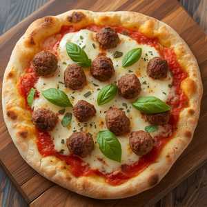 Pizza Wagyu Meatballs