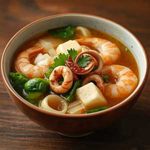 Seafood Tofu Soup