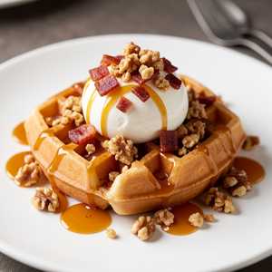 Salted Caramel Waffle