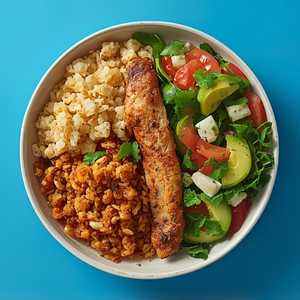 Plate (Protein + Hot/Cold Sides)