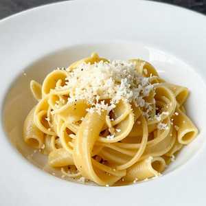 Half Pasta With Butter