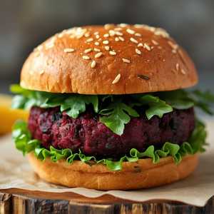 Black Bean Veggie Burger