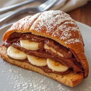 Choco Croissant French Toast