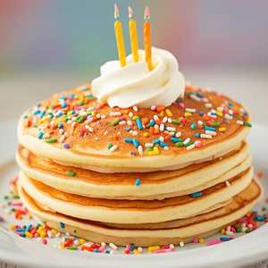 Kid's Birthday Pancakes