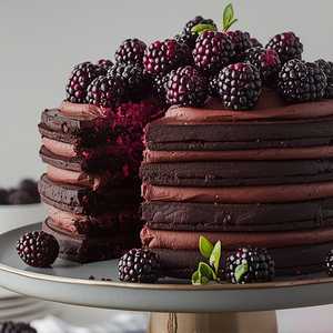 11 Layer Chocolate Cake