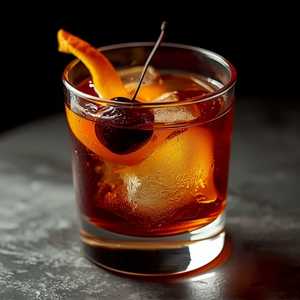 Rock & Rum Old Fashioned