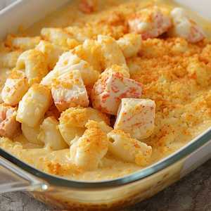 Jumbo Lump Crab Mac N’ Cheese