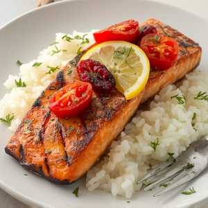 Grilled Fresh Salmon 10 oz