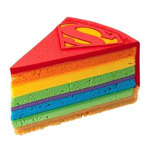 Superman Cheesecake