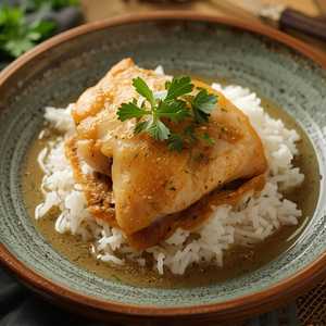 Fish stew (Tilapia) with rice