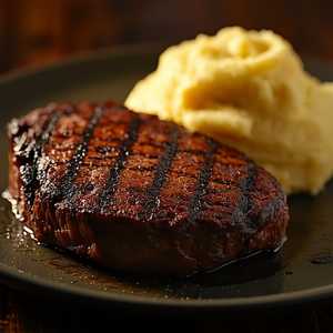 Creole Kissed Bone-In Ribeye Steak & Mash