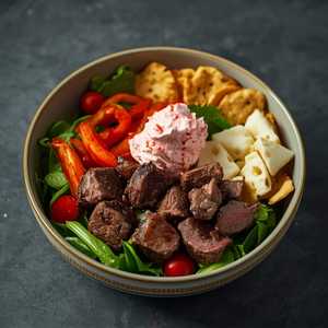 Spicy Feta + Lamb