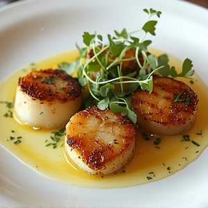 Charred Scallops