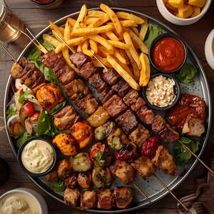 Souvlaki Street Platter