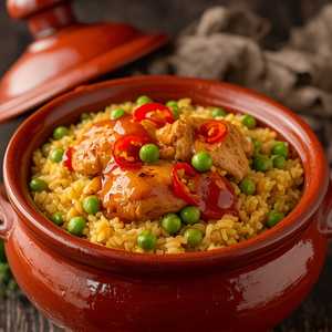 Chicken & Rice Cuban Style