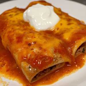 Two Cheese Enchiladas